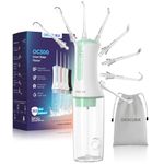 ORACURA® OC300 PRO Smart Pro Water Flosser® Green | 365 Days Warranty | 4 Modes | Micro-Bubble Technology | 8 Nozzle Tip | 4 Vibrant Colours | 300ml Water Tank