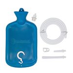 IS IndoSurgicals Rubber Enema Kit Cum Hot Water Bottle for Home Use