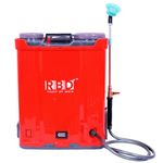RBD 20L Double Motor Battery Sprayer | Heavy Duty Agricultural Spray Pump with Dry Lead Battery | 6 Months Warranty | High Pressure, 12V 12AH Battery Operated, for Farming & Gardening Use