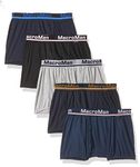 MacroMan Men's Cotton Trunks (Pack of 5) (Rvbmmrtpldp500True_90 Cm and Print May Vary_90 Cm), Multicolor