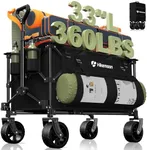 Hikemoon 150L Collapsible Wagons Ca