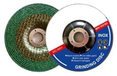 MLD CFWAP210 7 inch Grinding Wheel Metal Steel Easy Polishing Grinding & Cutting (Size 180 x 6 x 22.23 mm, Multicolour) pack of-25