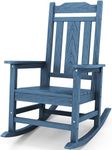 SERWALL Outdoor Rocking Chair, HDPE