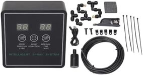 Reptile Automatic Timing Humidifier for Terrarium 360 Degree Adjustable Reptile Fogger Smart Spray System USB Powered Reptile Automatic with 2 Nozzles