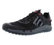 Five Ten adidas Mens Trailcross LT Mountain Bike Shoes Black/Grey/Solar Red 10-