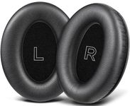 SOULWIT Replacement Ear Pads for Bose A30 Aviation Headset, Earpads Cushions with High-Density Noise Isolation Foam - A30 PL Black