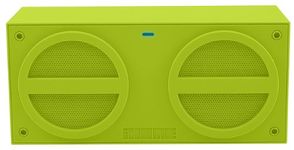 iHome iBT24 Bluetooth Rechargeable Stereo Mini Speaker in Rubberised Finish - Green