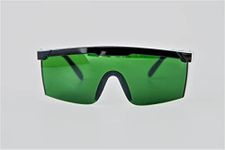 IPL 200nm-2000nm Laser Hair Removal and Laser Beauty Laser Safety Glasses for Operator Eye Protection (Green)