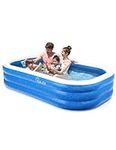 Inflatable Pool, EVAJOY 92''×56''×2