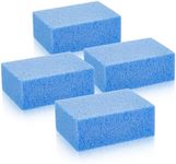 Yinder 4 Pcs Pools Tile Pumice Stone for Cleaning Remover for Pool Tile 3.94 x 2.76 x 1.57 Inch Cleaning Pumice Tiles from Swimming Pool Spa Tile (Blue)