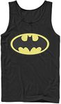 DC Comics Men's Batman Basic Logo Tank Top, Black, X-Large