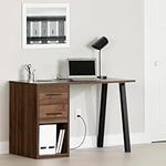 South Shore Zolten Desk, Natural Walnut