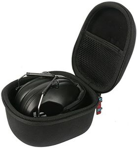 khanka Hard Travel Case Replacement for Walker's Razor Slim Electronic Muffs Hearing Protection Earmuffs, Case Only