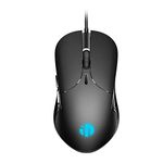 INPHIC Wired PC Mouse, Silent Click, 4800DPI Adjustable & 6 Programmable Buttons, Optical tracking, Ergonomic Design, Streamlined USB Wired Mouse for PC Laptop Computer Working and Gaming