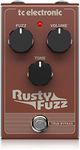 TC Electronic RUSTY FUZZ Silicon-Based Transistor Fuzz with Vintage Gated and Velcro-Like Fuzz Tones