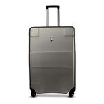 Victorinox Swiss Designed Trolley Suitcase, Lexicon Large Hardside Luggage Bag, 105 litres, Lightweight & Water Resistant Bag, Gray (602108) | Check-in Wheel Bag for Travel