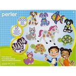 Perler - Creative Pet Kit - Parade Bead Set - Fused Bead Kit - Deluxe Box Beads for 6 Plus - Includes x5 Pegboards - 5000 Beads - Kids Toys