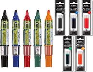 Pilot BeGreen Dry Erase Marker Assorted 5pk Plus 1 Refill for Each Marker (5 Refills in Total)