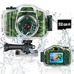 DEKER Kids Camera Underwater Waterp