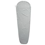 Trespass Slumber, Grey, Sleeping Bag Liner 225cm x 80cm x 50cm, Grey