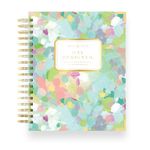 Day Designer 2024-2025 Daily Planner, July 2024 - June 2025, 7.4x9.5 Page Size, Daily Monet Glossy Laminated Cover (Monet)