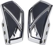 Kuryakyn 5772 Motorcycle Foot Control Component: Phantom Mini Board Floorboards Without Adaptors, Chrome, 1 Pair