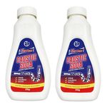 Ultimate Drain Powerhouse: 375g Heavy-Duty Caustic Drain Cleaner for Tough Clogs and Backlogs (6)