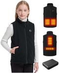 Kids Heated Fleece Vest with 4 Heat