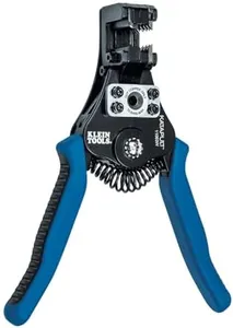 Klein Tools Katapult Solid and Stranded Wire Stripper/Cutter, Cuts and strips 8-22 AWG wire with ease, 11063W