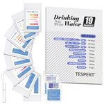 Water Testing Kit - 19 Indicators, 102 Strips - Drinking Water Test Kit with Escherichia coli, Hardness, Lead, Iron, Copper