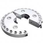 Miaoo 28 LED Cordless Parasol Lights with 28 Super Bright LED for Patio Umbrellas, Camping Tents or Outdoor Activities (Silver)