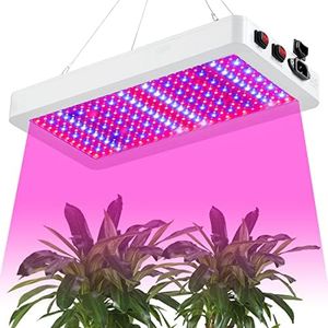 SERWING LED 1000W Grow Light Full Spectrum, Plant Grow Light with Veg & Bloom Switch for Hydroponic Indoor Plants LED Grow Lamp with Daisy Chain