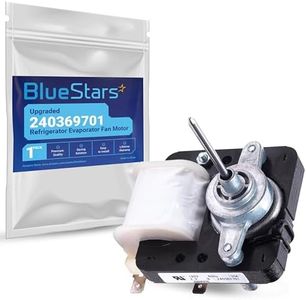 New Upgraded 240369701 Refrigerator Evaporator Fan Motor by BlueStars - Exact Fit for Frigidaire Kenmore Electrolux Refrigerators - Replaces AP4700070 PS3419839 5303918549