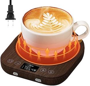 CEROBEAR Coffee Mug Warmer, New Upgrade Gravity-Induction Mug Warmer for Desk with 9 Temperature Settings, 1-9 Timer Smart Candle Cup Warmer Beverage Coffee Warmer for Home & Office…