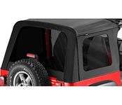 Bestop 5869815 Black Denim Tinted Window Kits Sunrider Soft Tops - 1976-1995 CJ7/Wrangler