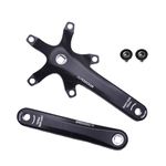 Alps2Ocean Universal Bike Crank Arm,Square Hole Crankset,One Pair 140MM/152MM/160MM/165MM/170MM/175MM BCD 130MM Bike Crank Arms for City Bike,Road Bike,Folding Bike,Mountain Bike,Ebike