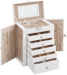 SONGMICS 6-Layer Jewelry Box Organi