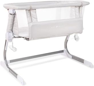 Baby Delight Beside Me Dreamer Bassinet | Bedside Sleeper | 6-Position Height Adjustment | Driftwood Grey