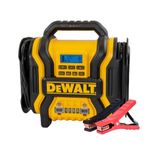 DEWALT DXAEPS14 1600 Peak Battery Amp 12V Automotive Jump Starter/Power Station with 500 Watt AC Power Inverter, 120 PSI Digital Compressor, and USB Power, Yellow