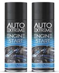 2 x QUICK ENGINE START SPRAY CAN CAR VAN TRUCK PETROL & DIESEL EASY START 250ML