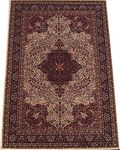 anas carpet Kashmiri Persian Design Traditional Silk Touch Extra Look Carpet for Living Room and Bedroom & Hall Size 3 x 5 Feet (Color-Multi)