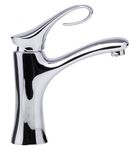 ALFI Brand AB1295 Single Lever Bathroom Faucet, Polished Chrome