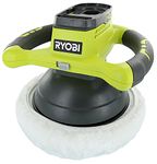 RYOBI P435 One+ 18V Lithium Ion 10" 2500 RPM Cordless Orbital Buffer/Polisher with 2 Bonnets (Battery Not Included, Power Tool Only)