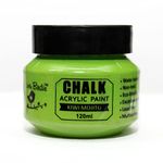 Little Birdie Home Decor Chalk Paint Kiwi Mojito - 120ml |Chalk Paint for Wood Furniture, Wall, Home Decor, Glass, Terracotta Pots & Matte Acrylic Chalk Paint | Multi Surface Paint