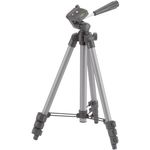 Cullmann 52100 Alpha 1000 Kit Tripod 41-inch silver with bag and 3-Way-Head Compact Travelpod Lightweight 1.06 lbs with max. load 2.2 lbs for camera compact DSLR CSC BRIDGE DV Camcorder from Canon Nikon Sony e.g. Canon EOS 200D 800D Nikon 3400 5600