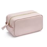 JOMI Cosmetic Bag Organiser for Use as Wash Bag and Toiletry Bag Ideal Pouch for Travel use in Purse Handbag or Luggage Great as Gift (Pink)