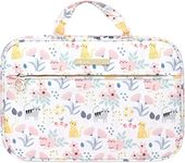 Hanging Toiletry Bag for Women, Lychii Travel Makeup Organizer Cosmetic Case for Bathroom Shower, Large - Cat Printed