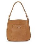 Lucky Brand Emmy Leather Hobo, Tan