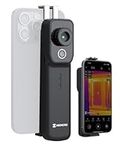 HIKMICRO MiniX Wireless Dual Camera Thermal Imager- iOS/Android, 256x192 IR Resolution thermal imaging camera with Visual Camera, SuperIR, 25Hz, Adjustable Lens, for Phone/Tablet/PC(support iPhone 15)