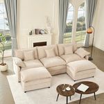 GOSUHI 108" U Shaped Couch, Modular